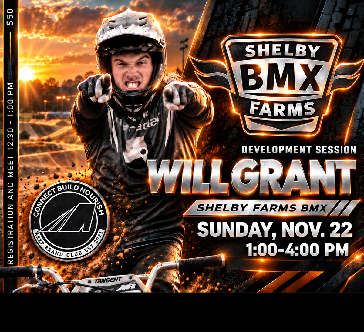 Shelby Farms BMX Development Session Sunday Nov 22nd 1-4pm