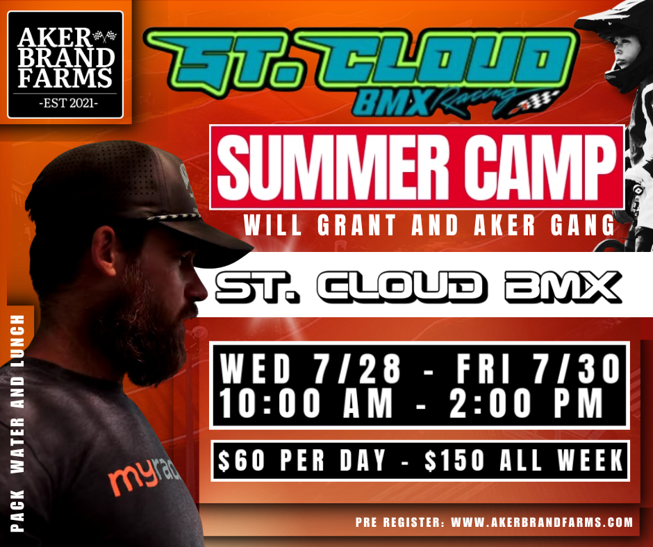 St. Cloud BMX July 28th-30th