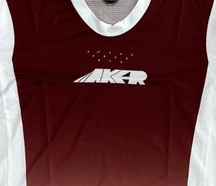 Aker Race Jersey | Blood & White